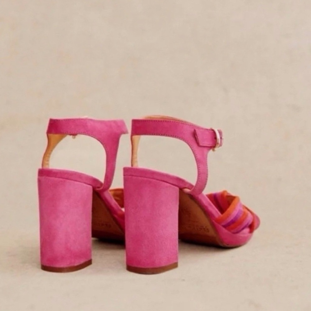 NIB Sezane Carmela High Sandals - US size 8 - Picture 6 of 8